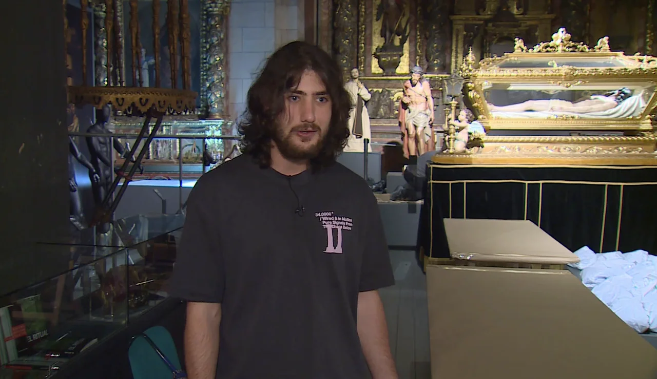 El 'Messías' de Balmaseda: el futbolista que interpreta a Jesucristo