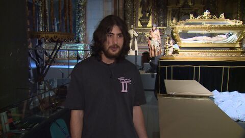 El 'Mess&iacute;as' de Balmaseda: el futbolista que interpreta a Jesucristo