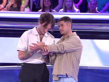 Juan y Marcos, concursantes de Atrapa un mill&oacute;n