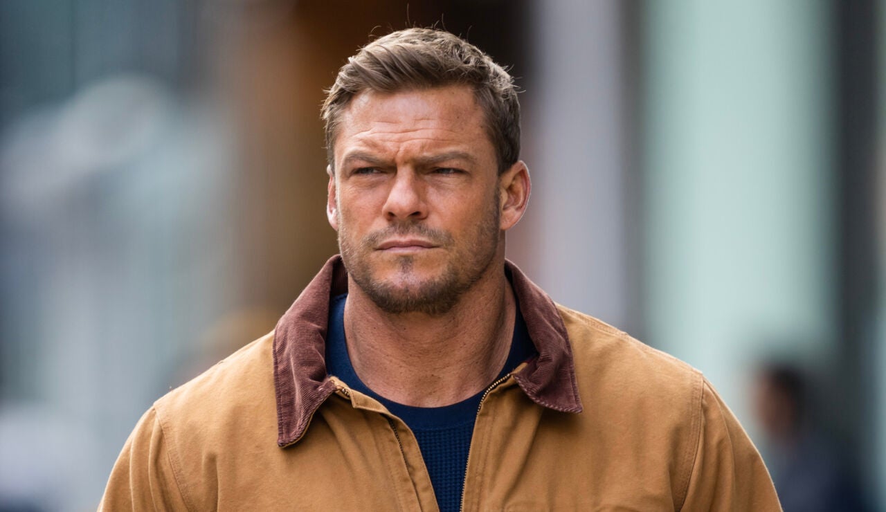 Alan Ritchson rodando Reacher