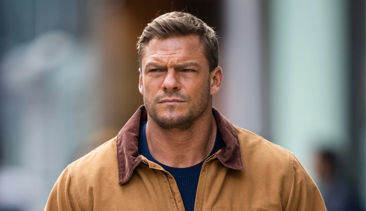 Alan Ritchson rodando Reacher