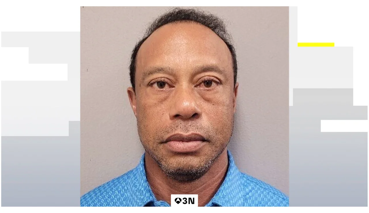 Nuevo incidente para Tiger Woods: accidente en Florida y acusación por conducción bajo sustancias.