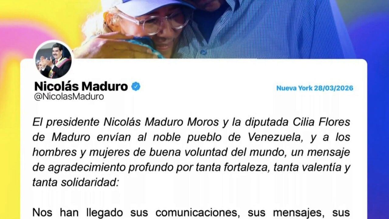 Nicolás Maduro rompe su silencio desde prisión con un llamamiento a la reconciliación