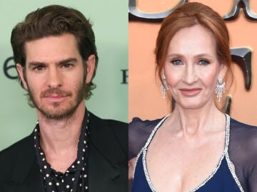 Andrew Garfield y J.K. Rowling