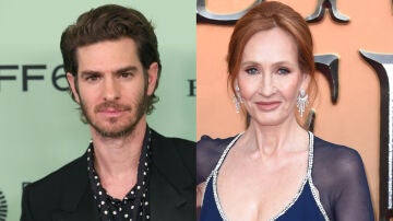 Andrew Garfield y J.K. Rowling