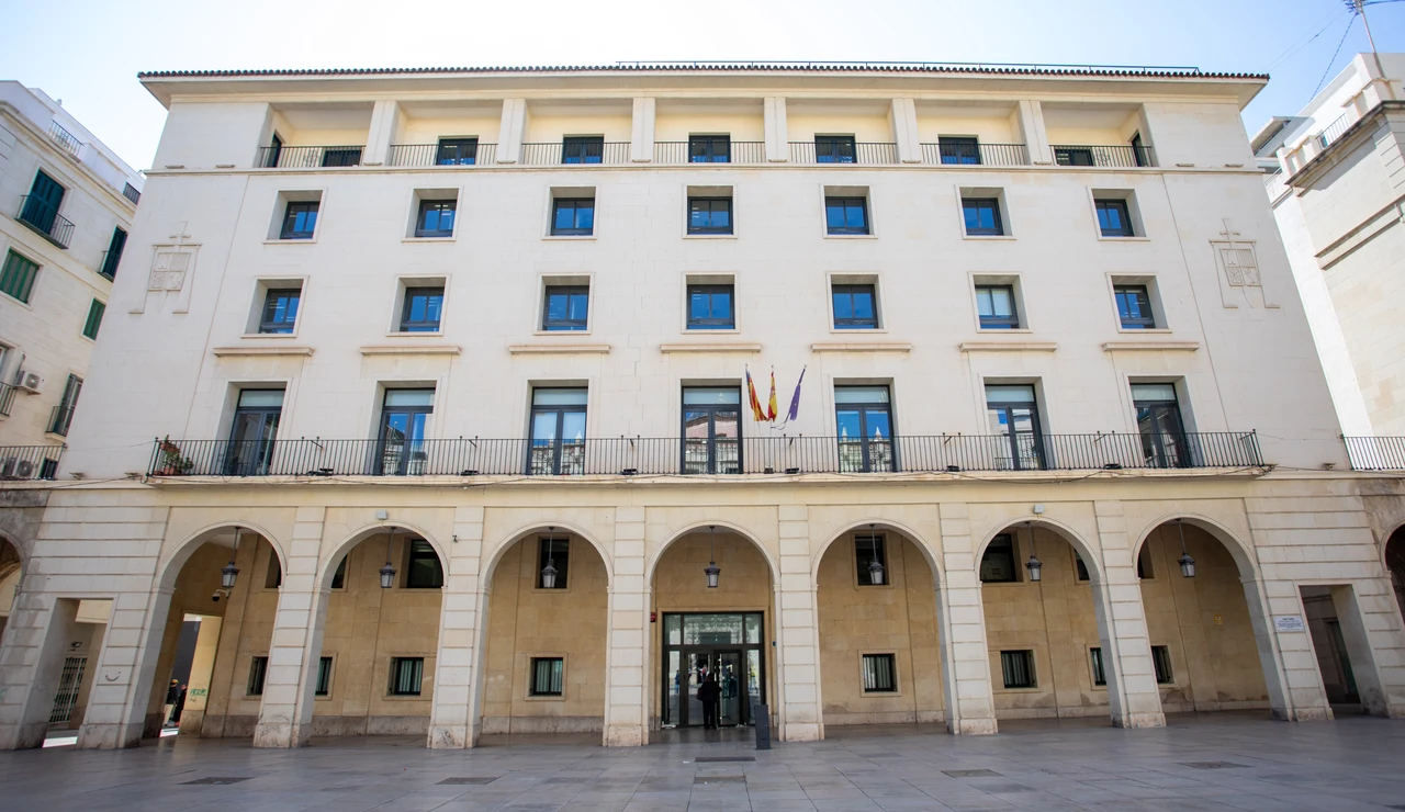 Fachada de la Audiencia Provincial de Alicante, a 26 de marzo de 2026, en Alicante, Comunidad Valenciana