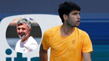 Alcaraz durante el Masters de Miami