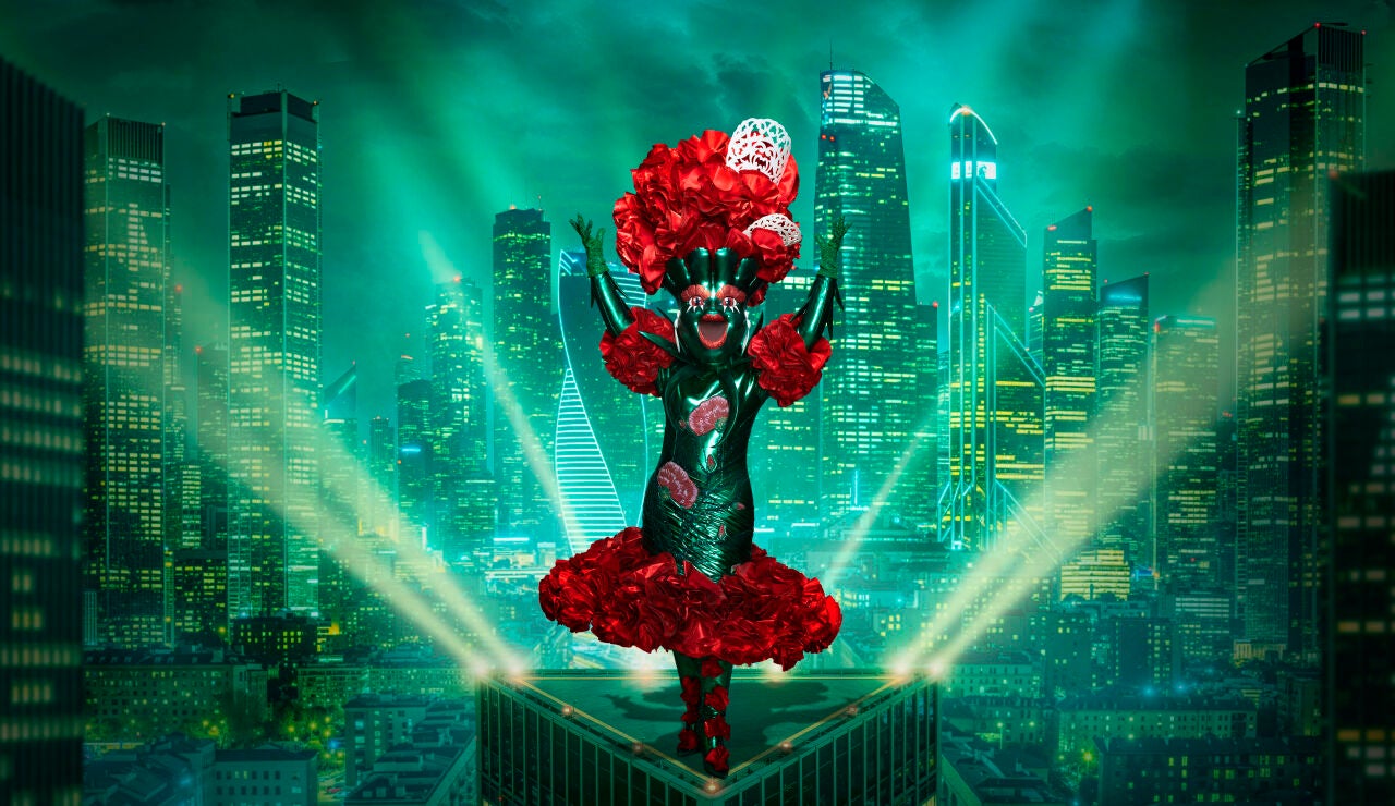 Clavel, m&aacute;scara de Mask Singer