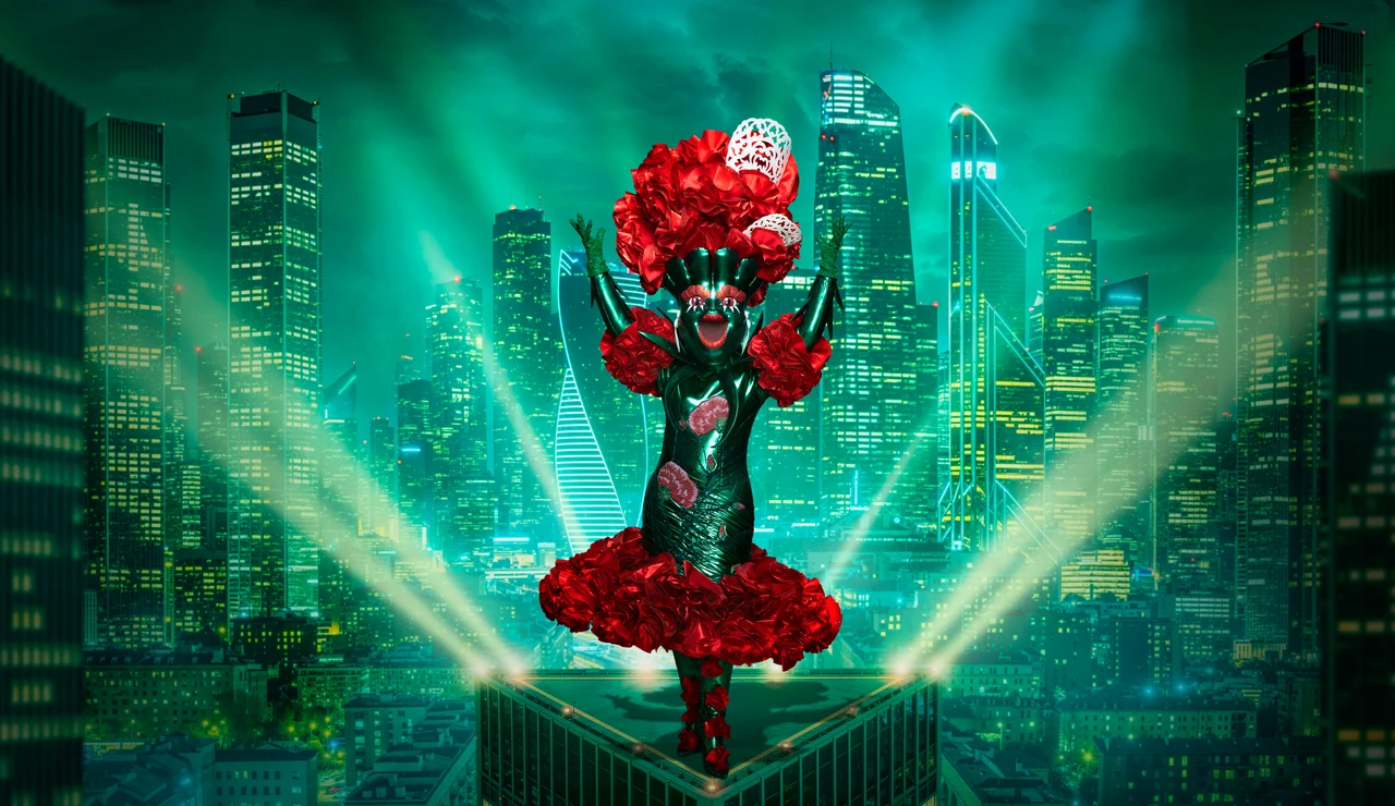 Clavel, máscara de Mask Singer