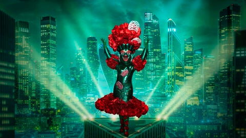 Clavel, máscara de Mask Singer