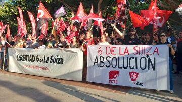 Concentraci&oacute;n exige la libertad 'Las seis de La Suiza'