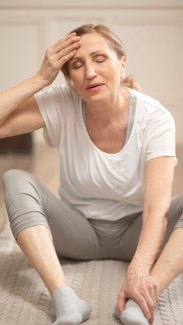 Mujer con menopausia