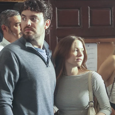 Stella Banderas y su marido