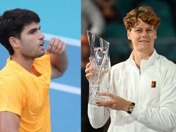 Alcaraz y Sinner en el Masters de Miami