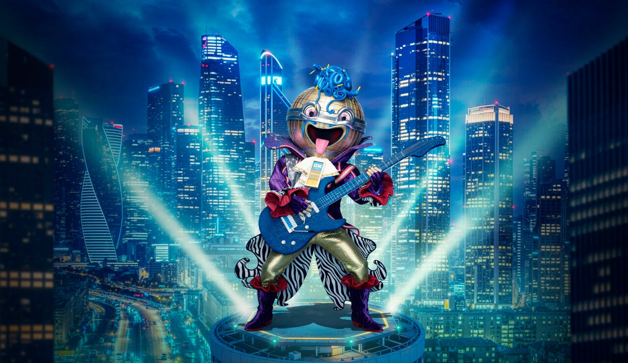 Micr&oacute;fono, m&aacute;scara de Mask Singer