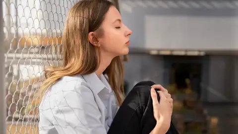 Mujer triste Mujer triste