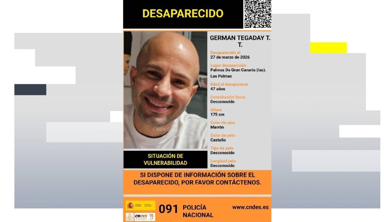 Buscan a un hombre desaparecido en Las Palmas de Gran Canaria