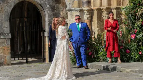 María Pombo el día de su boda María Pombo el día de su boda