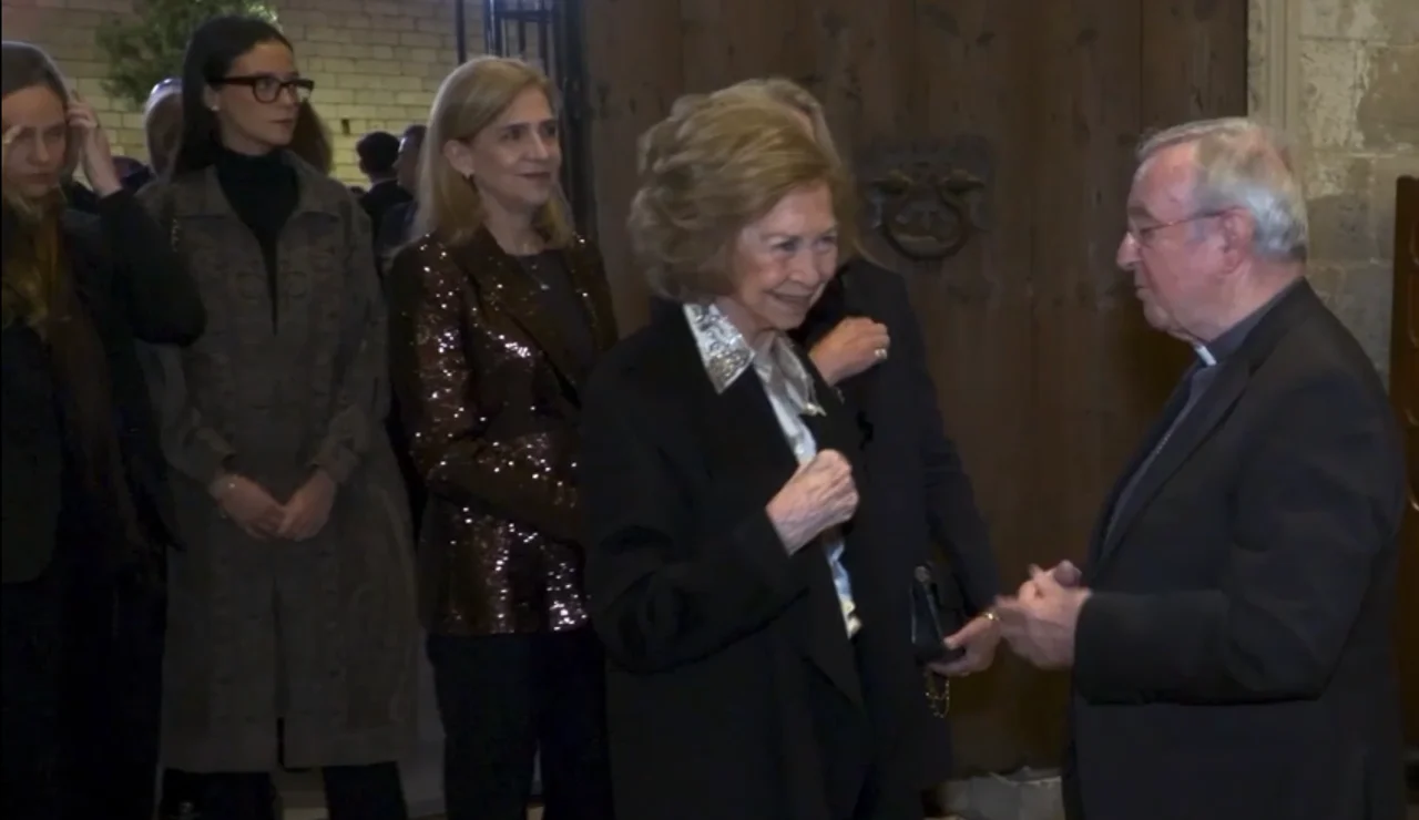 La Reina Sofía ante las cámaras