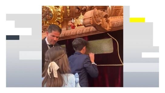 Emotiva dedicatoria a su abuela en Semana Santa