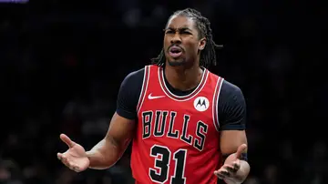 El jugador de los Chicago Bulls Jaden Ivey El jugador de los Chicago Bulls Jaden Ivey