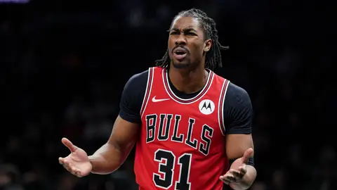 El jugador de los Chicago Bulls Jaden Ivey El jugador de los Chicago Bulls Jaden Ivey