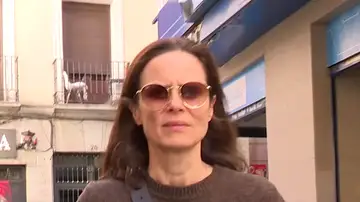 Aitana Sánchez-Gijón preguntada por la prensa Aitana Sánchez-Gijón preguntada por la prensa