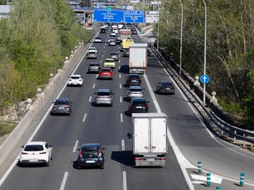 Estado del tr&aacute;fico en la A-2, carretera de Barcelona, en direcci&oacute;n salida de Madrid