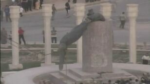 Ca&iacute;da de Saddam Hussein en Irak