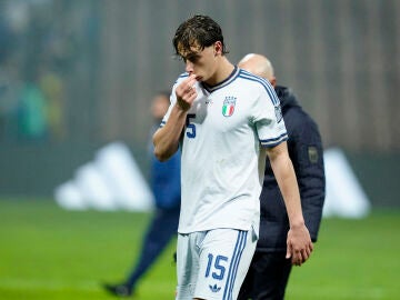 Pio Esposito, tras la debacle ante Bosnia