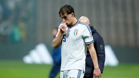 Pio Esposito, tras la debacle ante Bosnia