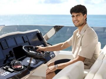 Carlos Alcaraz presenta su nuevo yate de lujo