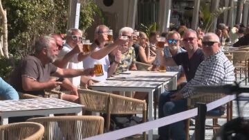 Turistas extranjeros en Espa&ntilde;a