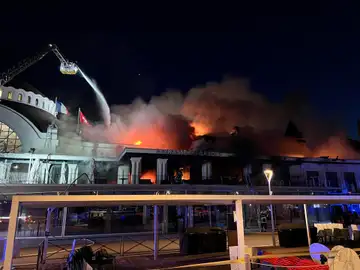 Incendio en el casino de Evián Incendio en el casino de Evián