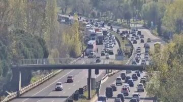 Un accidente corta la autopista AP-7 en sentido sur desde Llinars del Vall&egrave;s 