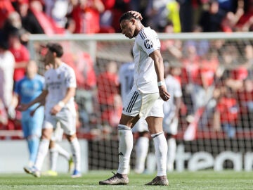 Mbapp&eacute; durante el Mallorca-Real Madrid (2-1)