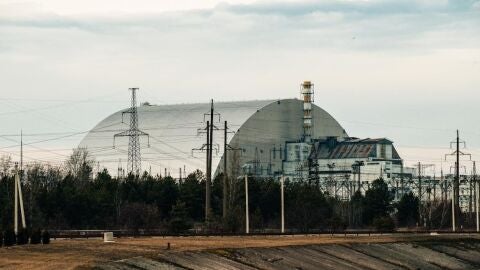 17 de febrero de 2020, Pripyat, Ucrania: Nuevo sarc&oacute;fago que cubre el reactor n&uacute;mero 4 de la central nuclear de Chern&oacute;bil.RAUL MORENO / ZUMA PRESS / CONTACTOPHOTO24/03/2026 ONLY FOR USE IN SPAIN