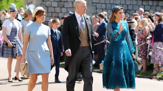 La familia real británica celebra la misa de Pascua sin las princesas Beatriz y Eugenia La familia real británica celebra la misa de Pascua sin las princesas Beatriz y Eugenia
