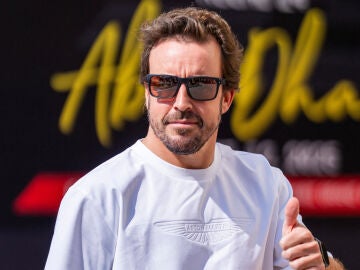 Fernando Alonso antes de una carrera