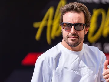 Fernando Alonso antes de una carrera Fernando Alonso antes de una carrera