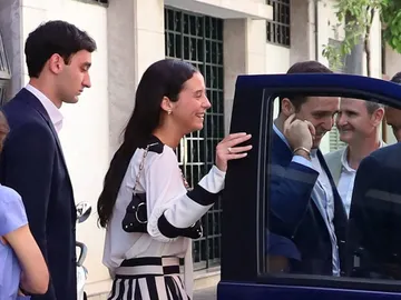 Jorge Navalpotro, Victoria Federica y Froilán acompañan al rey Juan Carlos Jorge Navalpotro, Victoria Federica y Froilán acompañan al rey Juan Carlos