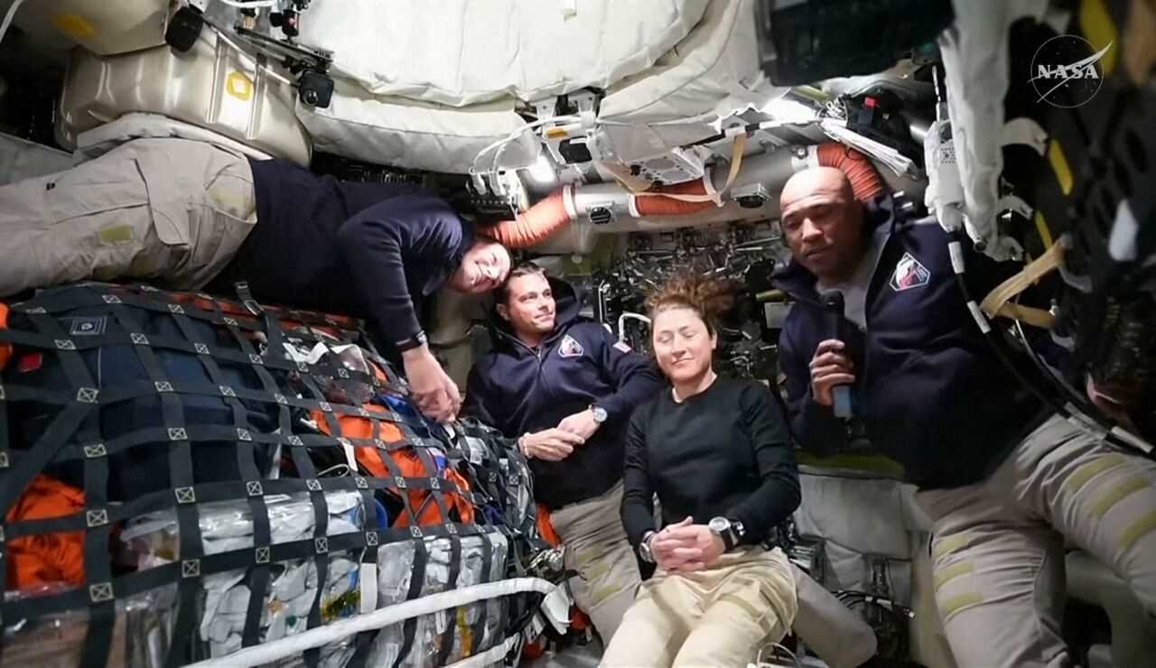 Los astronautas del Artemis II