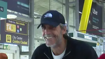 Alfonso de Borbón, en el aeropuerto Alfonso de Borbón, en el aeropuerto