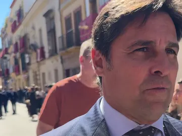 Fran Rivera, en la Semana Santa de Sevilla Fran Rivera, en la Semana Santa de Sevilla