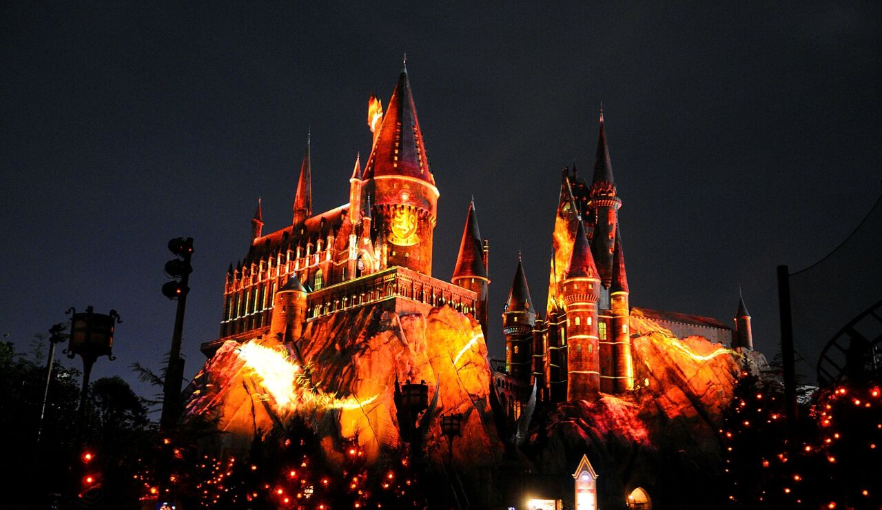 Castillo de Hogwarts en Universal Orlando 