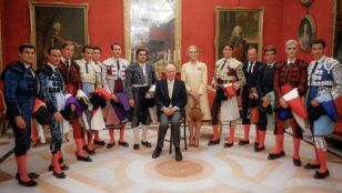 Rey em&eacute;rito en su reaparici&oacute;n en la Maestranza