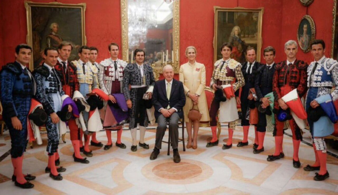 Rey em&eacute;rito en su reaparici&oacute;n en la Maestranza