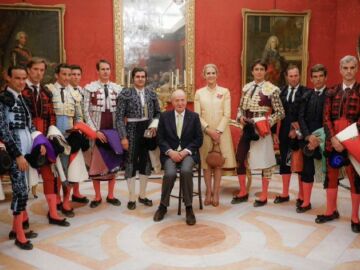 Rey em&eacute;rito en su reaparici&oacute;n en la Maestranza