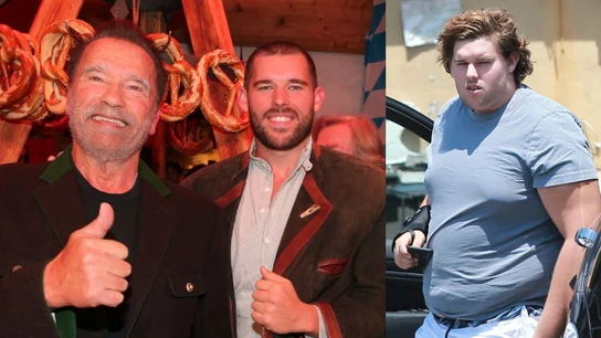 Arnold Schwarzenegger y su hijo Cristopher I Christopher Schwarzenegger Arnold Schwarzenegger y su hijo Cristopher I Christopher Schwarzenegger