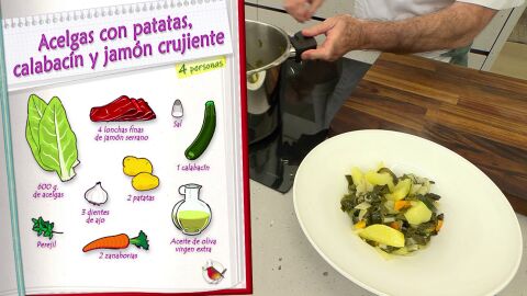 Ingredientes Acelgas con patatas